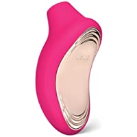  - LELO SONA 2 Masajeador con ondas sónicas Cereza- Sumergible- Estimulador Oral para una Satisfacción más Profunda